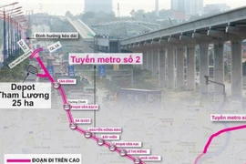 Hô Chi Minh-Ville débutera la construction de la ligne de métro N°2 en 2022
