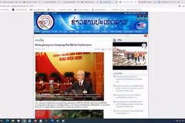 La séance d’ouverture du 13e Congrès du Parti attire l’attention de médias du Laos