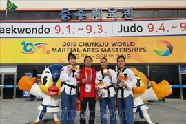 Le taekwondo vietnamien remporte la première médaille d’or au Festival mondial des arts martiaux