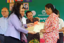 La Banque mondiale approuve un crédit de 93 millions de dollars pour le Cambodge