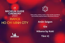 Le Guide Michelin récompense 103 restaurants au Vietnam