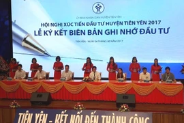 Quang Ninh: près de 1.000 milliards de dôngs injectés dans le district de Tiên Yên