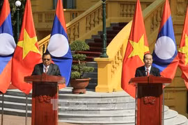 Clôture de l’Année de solidarité et d’amitié Vietnam - Laos, Laos - Vietnam 2017