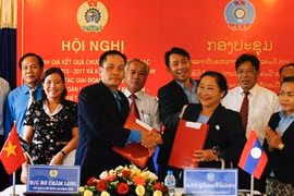 Vietnam-Laos : renforcement de la coopération intersyndicale