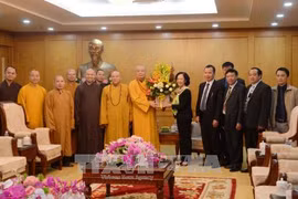 Truong Thi Mai félicite le succès du 8e Congrès national de l'EBV