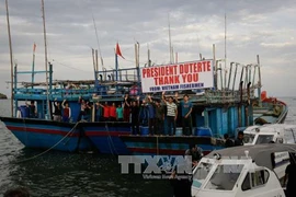 Rapatriement des pêcheurs vietnamiens arrêtés aux Philippines