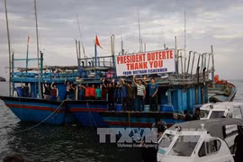 Rapatriement des pêcheurs vietnamiens arrêtés aux Philippines