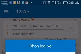 123Xe, nouvelle application de transport au Vietnam