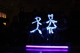 Handmime, un bel art de lumière et des gestes
