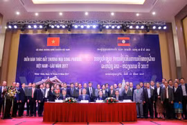 Forum de promotion des échanges commerciaux Vietnam-Laos 2017