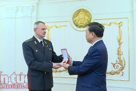 Le ministre vietnamien de la Sécurité publique participe au centenaire de la police biélorusse 