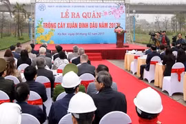 Hanoi lance la Fête de la plantation d'arbres 2017