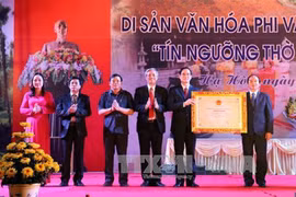 Le culte de la mère Au Co inscrit au patrimoine culturel immatériel national