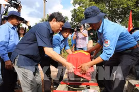 Rapatriement des restes de soldats volontaires vietnamiens au Cambodge