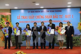 Binh Duong en tête du pays dans l’attrait des capitaux étrangers 