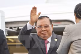 Le secrétaire général du PPRL et président laotien attendu au Vietnam