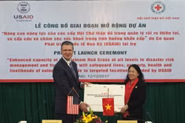 USAID aide la Croix-Rouge à améliorer sa capacité de la gestion des catasrophes naturelles