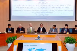 Hanoi déterminée à lutter contre le changement climatique 