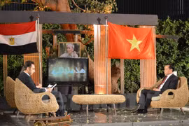 Un programme télévisé sur le président Ho Chi Minh diffusé en Egypte