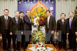 Noël : le vice-Premier ministre Truong Hoa Binh félicite les catholiques et protestants