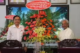 Le président du FPV formule ses vœux de Noël aux catholiques à An Giang