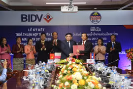 La BIDV et la Banque pour le commerce extérieu du Laos renforcent leur coopération