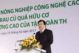 Mise en chantier d’un projet d’agriculture high-tech à Thai Binh