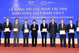 Présentation des sponsors de l’Année de l’APEC 2017