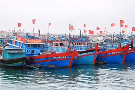 Les pêcheurs chantent l’hymne national avant d’aller à Hoang Sa 