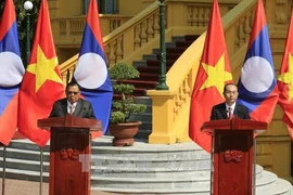 Clôture de l’Année de solidarité et d’amitié Vietnam - Laos, Laos - Vietnam 2017