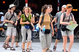 Hausse continue du nombre de touristes européens au Vietnam