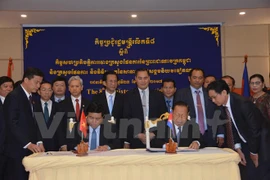 Réunion des ministres du Plan du Vietnam et du Cambodge