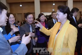 Rencontre des cadres du bureau de l’AN à l’occasion du Têt traditionnel
