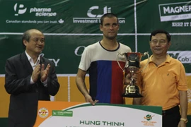 Clôture du tournoi international de tennis Hung Thinh Vietnam Open 2017 