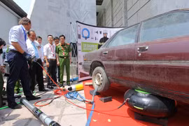 Une expo sur la prévention et la lutte contre les incendies à Hô Chi Minh-Ville