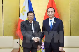 Tran Dai Quang rencontre des dirigeants des Philippines, du Myanmar et de Malaisie