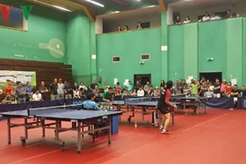 Tournoi d’amitié de ping-pong des Vietnamiens en Europe