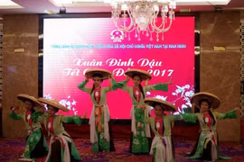 Les Vietnamiens à Nanning saluent le Têt traditionnel du Coq 2017