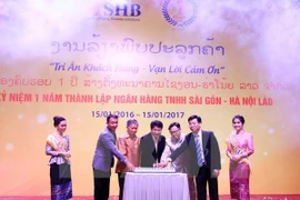 SHBank célèbre le premier anniversaire de sa filiale au Laos