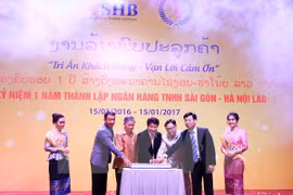 SHBank célèbre le premier anniversaire de sa filiale au Laos