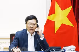 Le vice-PM et ministre des AE en conversation téléphonique avec le ministre malaisien des AE