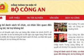 Le Vietnam publie la liste des organismes et individus liés au terrorisme