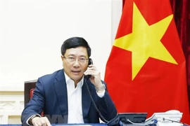 Le vice-PM et ministre des AE en conversation téléphonique avec le ministre malaisien des AE