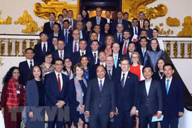 Le Premier ministre reçoit des entrepreneurs américains