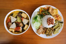 Le végétarisme est dans l’assiette