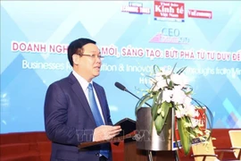 Le vice-Premier ministre Vuong Dinh Huê au Forum CEO 2019