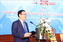 Le vice-Premier ministre Vuong Dinh Huê au Forum CEO 2019