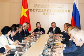 La Commission interparlementaire Vietnam-Russie discutent de nouveaux domaines de coopération