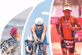 Des triathlètes vietnamiens aux SEA Games 30