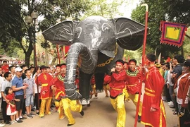 Les fêtes traditionnelles pas la foire d’empoigne